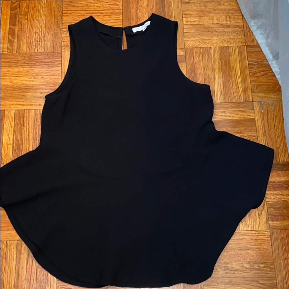 Elizabeth Ryan Sleeveless Peplum top